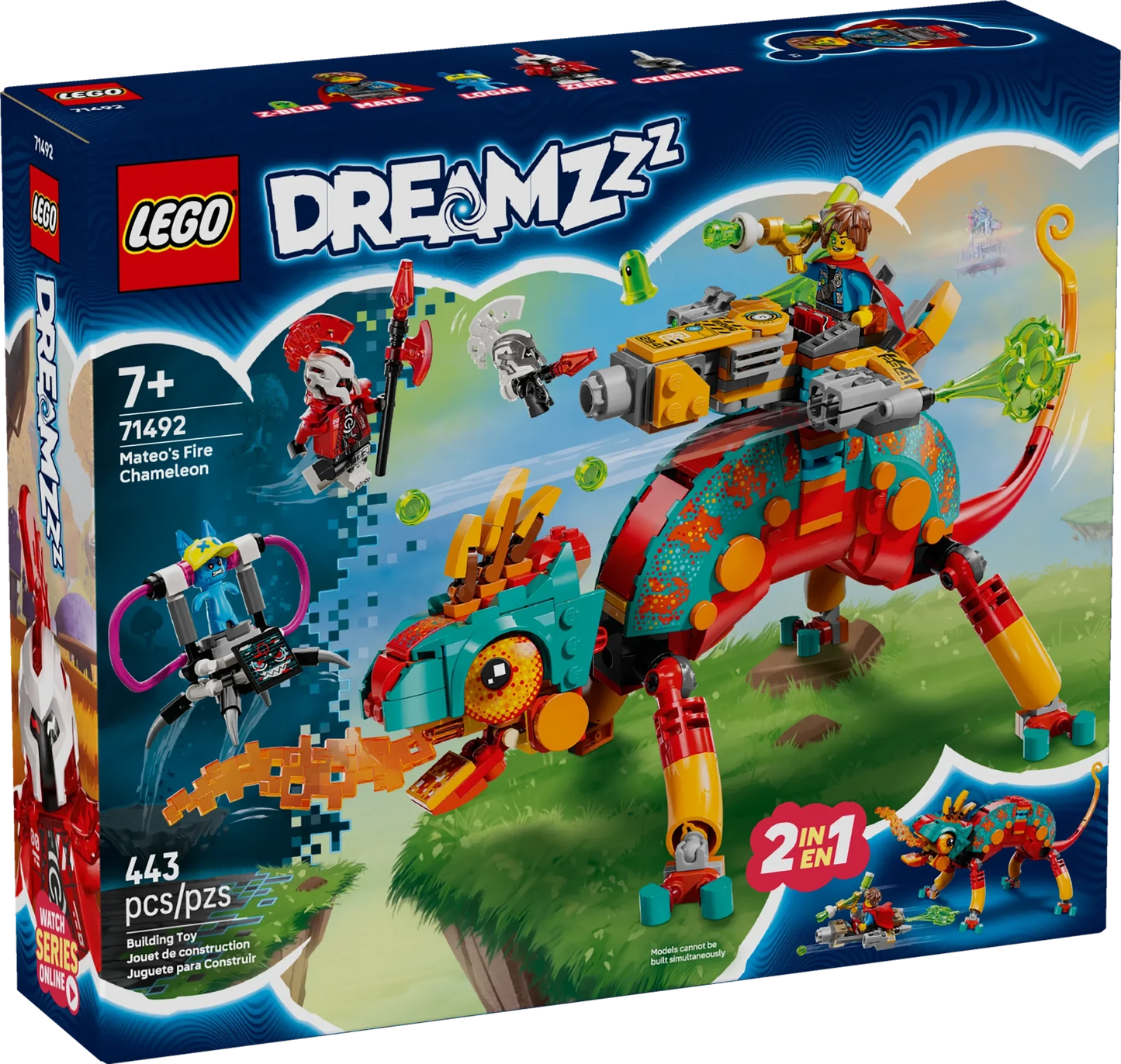 LEGO DREAMZzz Mateo's Fire Chameleon