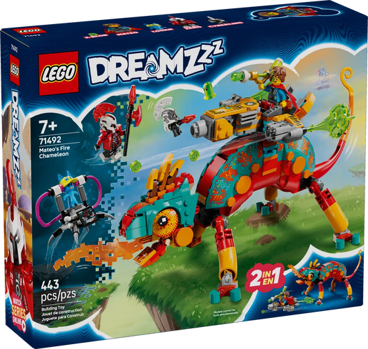 LEGO DREAMZzz Mateo's Fire Chameleon