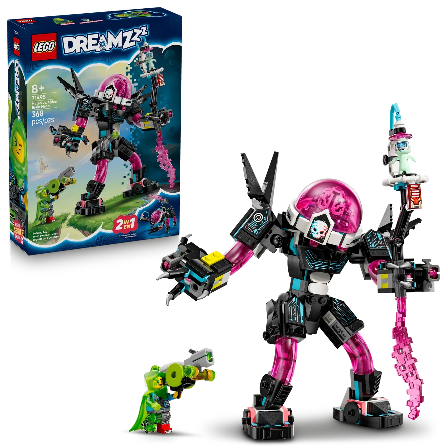 LEGO DREAMZzz Mateo vs. Cyber Brain Mech