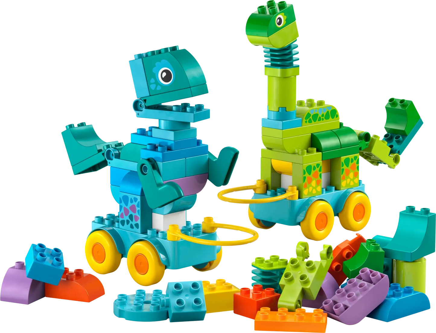 LEGO DUPLO Town 3 in 1 Dinosaurs on Wheels