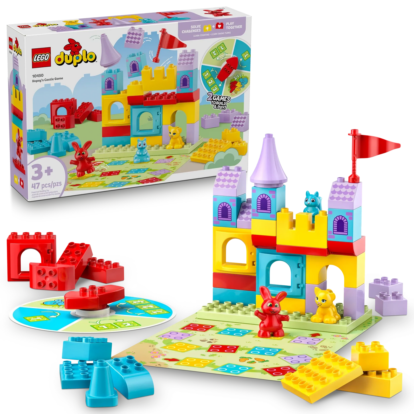 LEGO DUPLO Town Hopsy's Castle Game