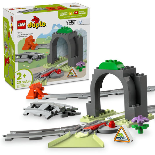 LEGO DUPLO Town Train Tunnel and Tracks Expansion Set