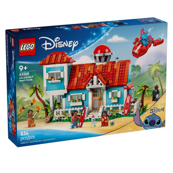 compare product LEGO Disney Classic Lilo and Stitch Beach House