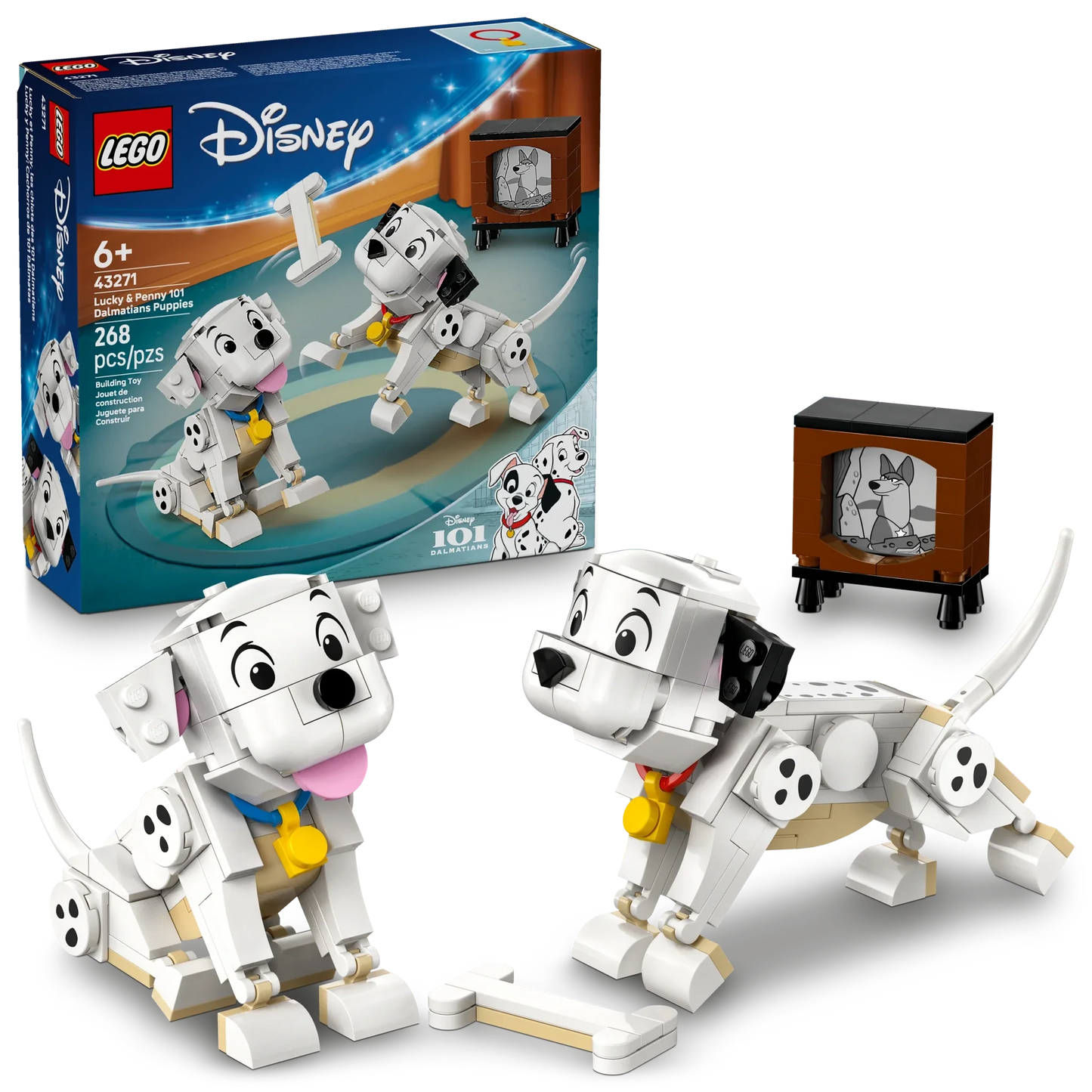 LEGO Disney Classic Lucky & Penny 101 Dalmatians Puppies