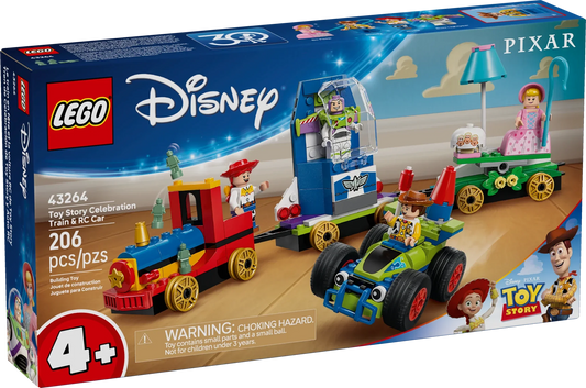 LEGO Disney Pixar Toy Story Celebration Train & RC Car