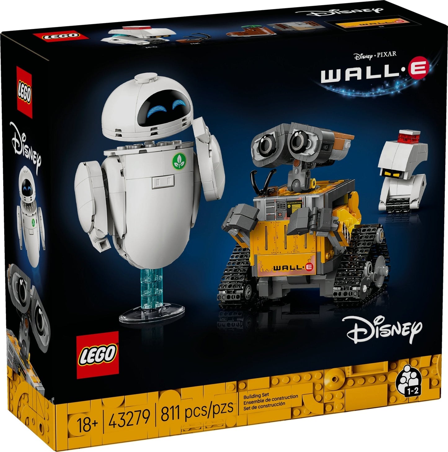 LEGO Disney Pixar WALL-E and EVE