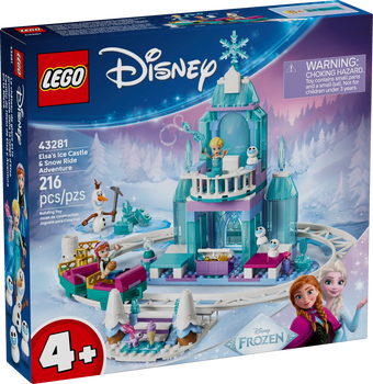 compare product LEGO Disney Princess Elsa's Ice Castle & Snow Ride Adventure