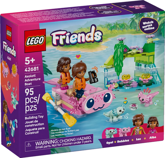 LEGO Friends Axolotl Adventure Boat