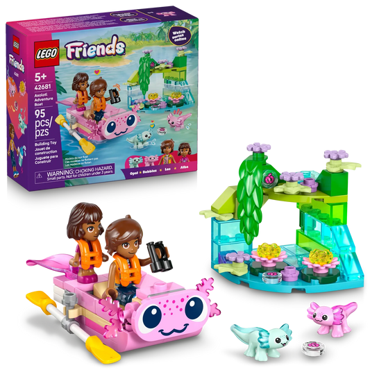 LEGO Friends Axolotl Adventure Boat