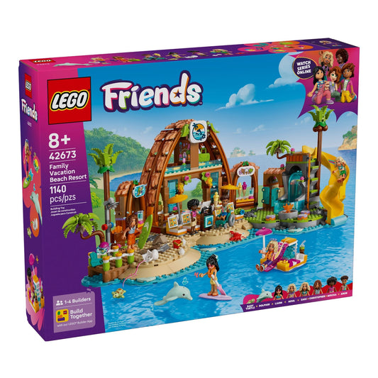 LEGO Friends Family Vacation Beach Resort
