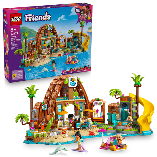 LEGO Friends Family Vacation Beach Resort