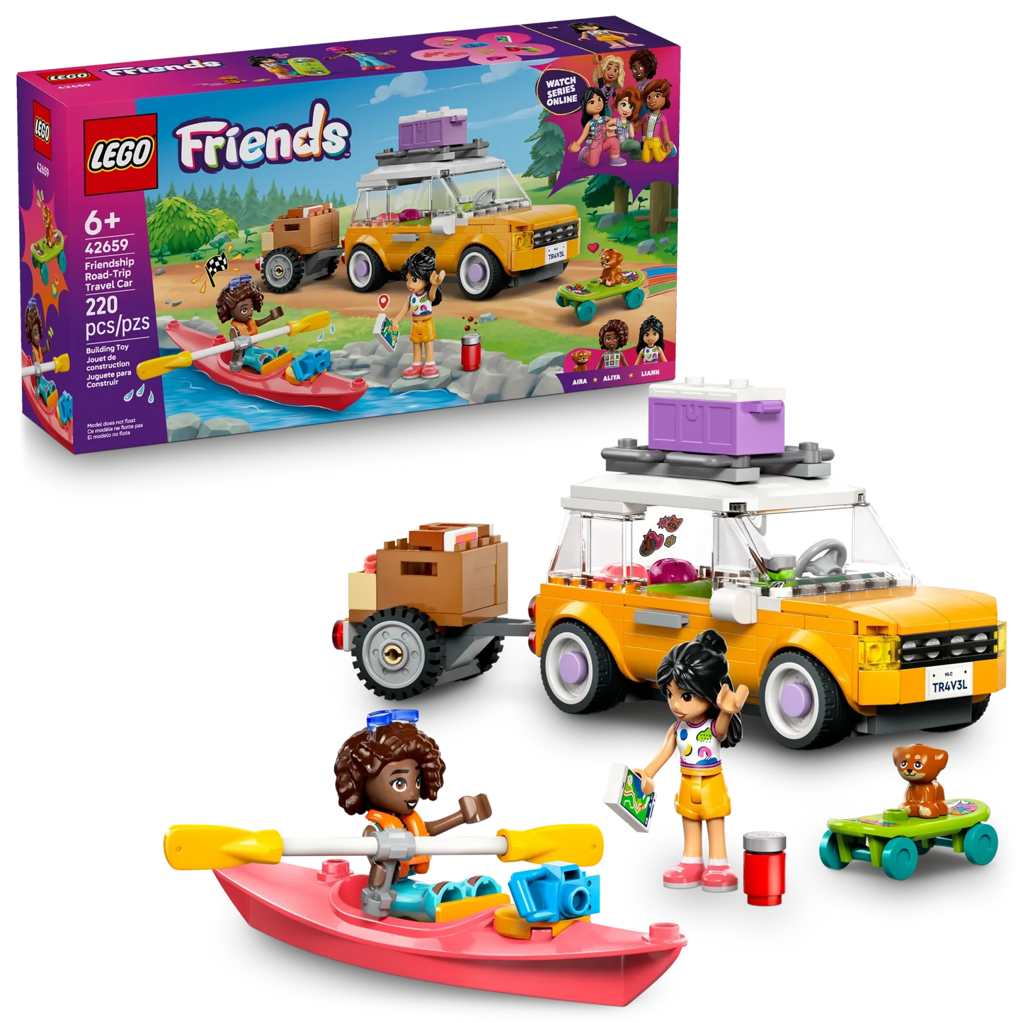 LEGO Friends Friendship Road-Trip Travel Car