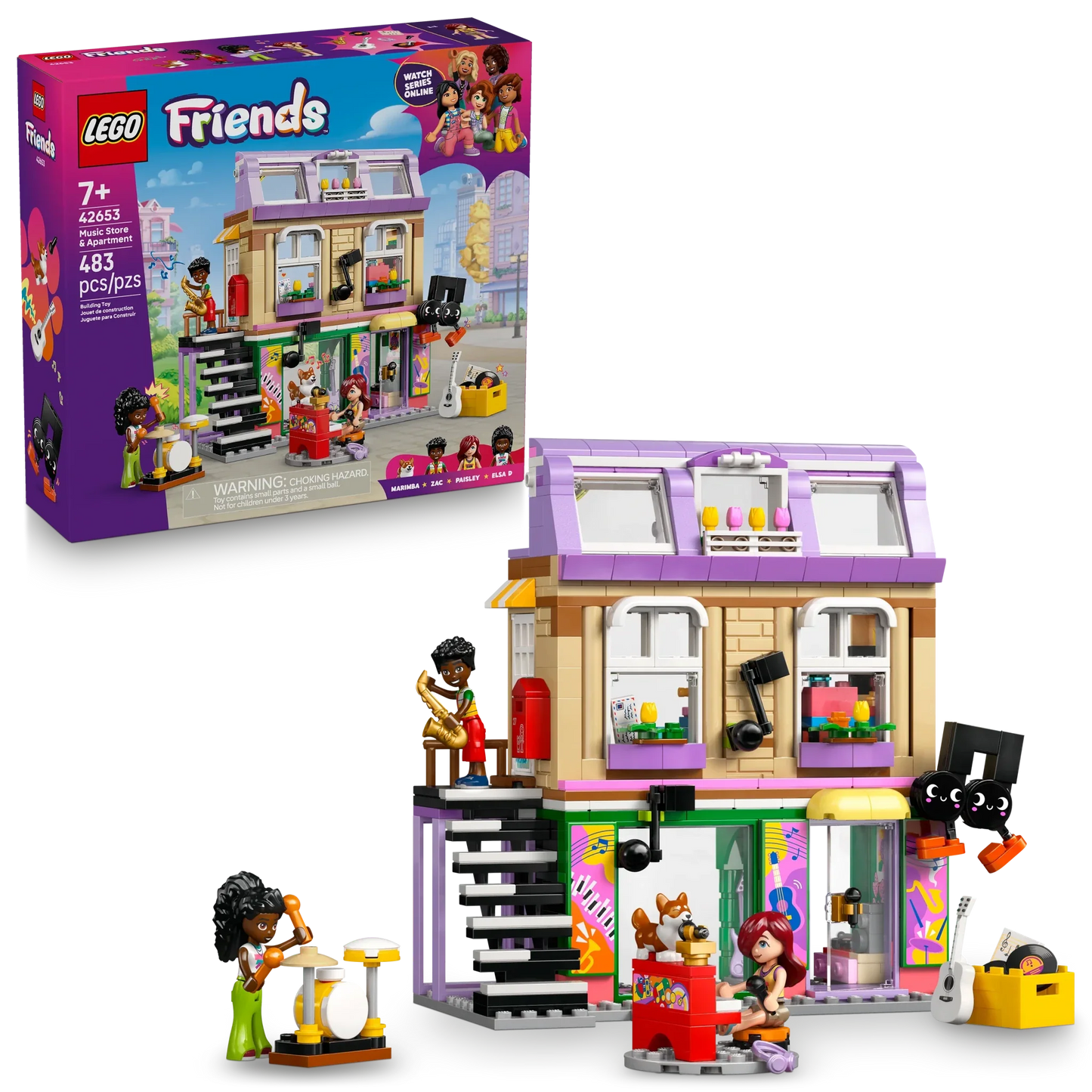 LEGO Friends Music Store & Apartment