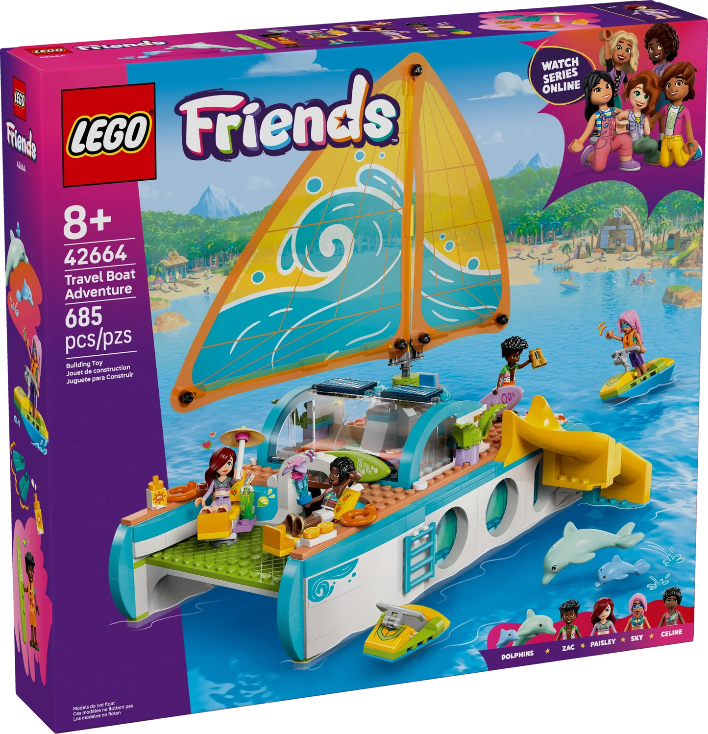 LEGO Friends Travel Boat Adventure