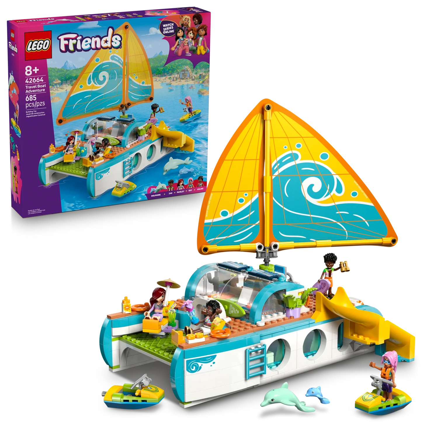 LEGO Friends Travel Boat Adventure