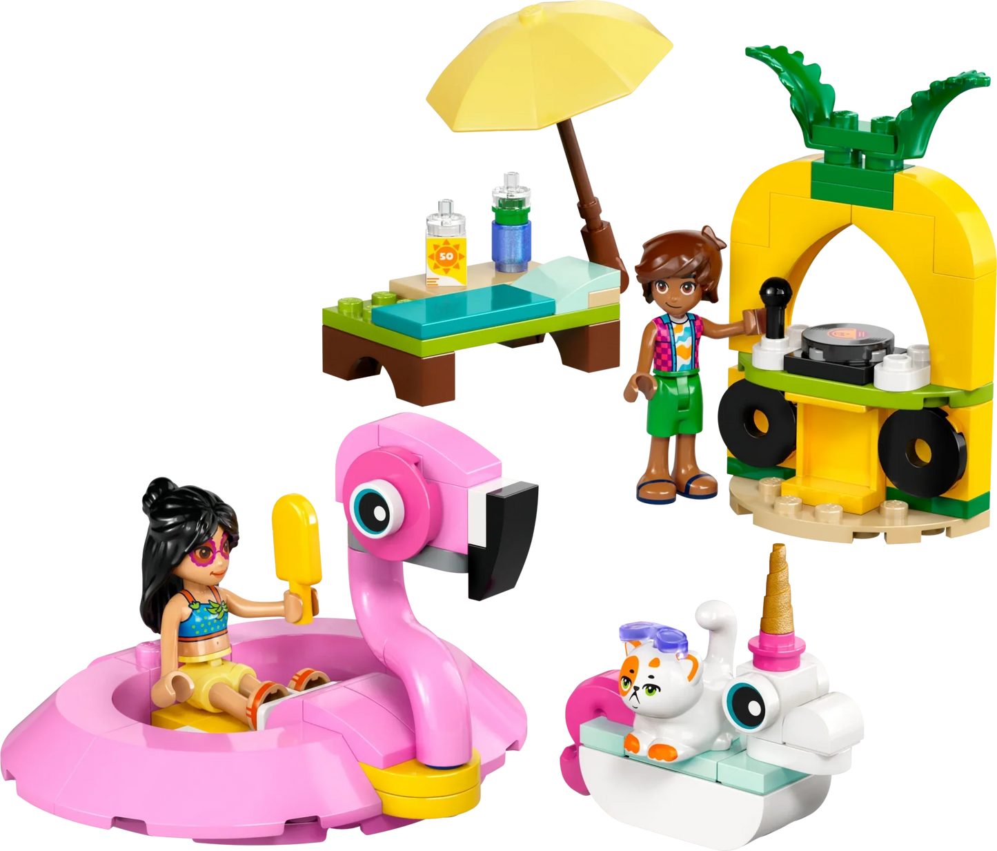 LEGO Friends Unicorn & Flamingo Pool Party