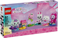 LEGO Gabby's Dollhouse Gabby's Brick-Built Cat Friends