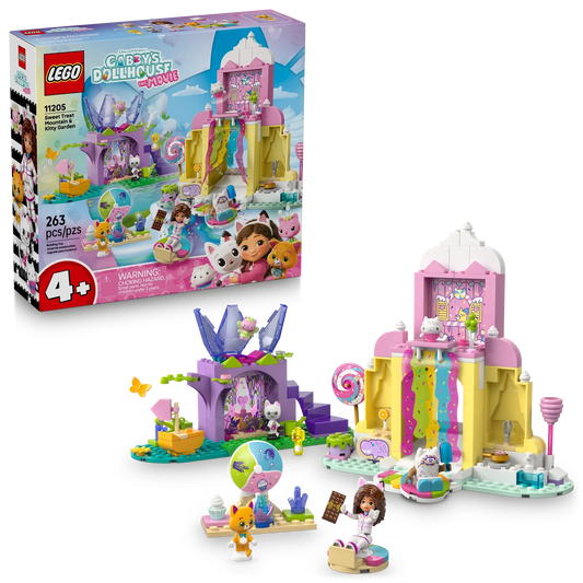 LEGO Gabby's Dollhouse Sweet Treat Mountain & Kitty Garden