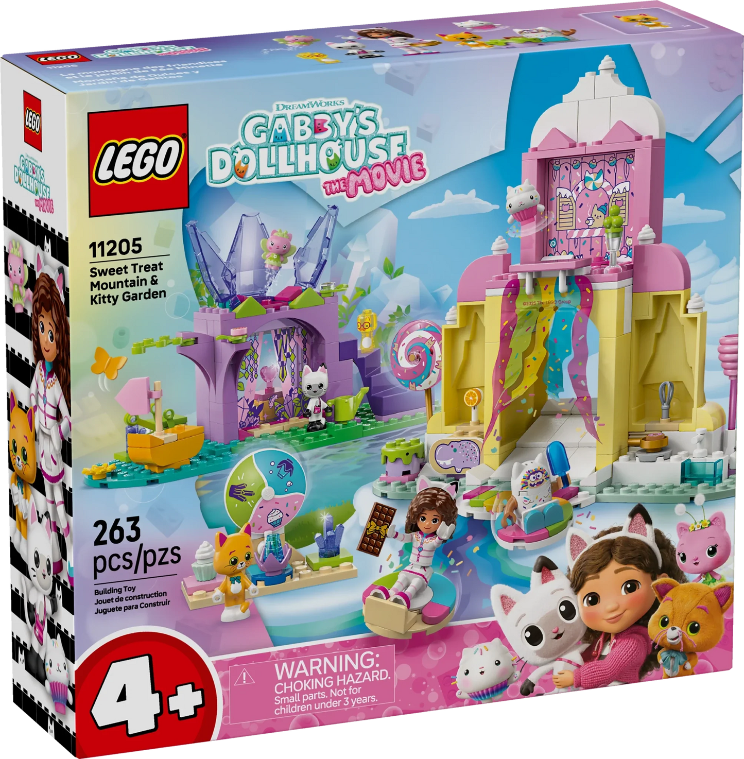 LEGO Gabby's Dollhouse Sweet Treat Mountain & Kitty Garden