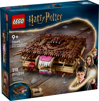 compare product LEGO Harry Potter Chomping Monster Book of Monsters