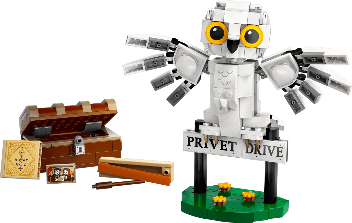 LEGO Harry Potter Hedwig at 4 Privet Drive