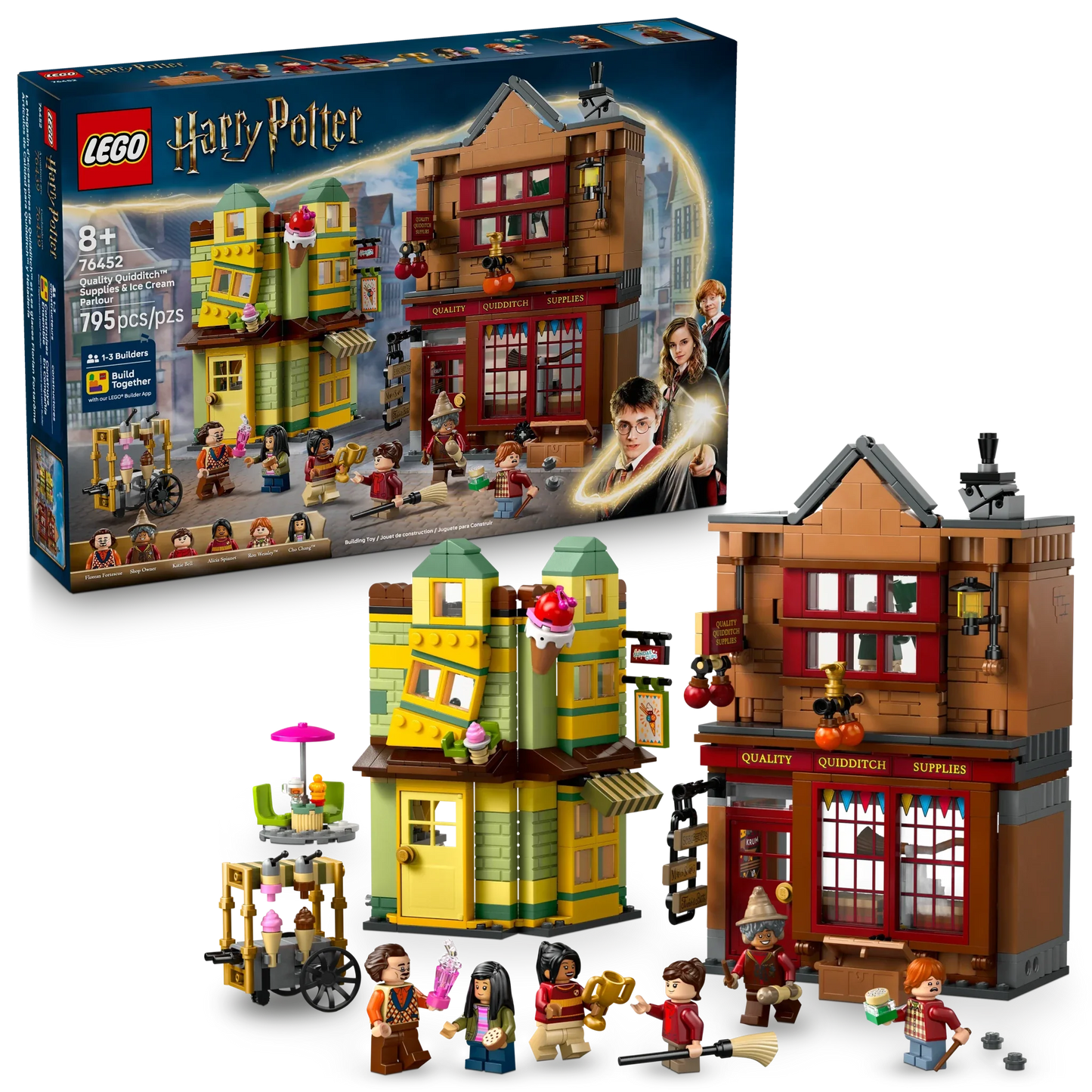 LEGO Harry Potter Quality Quidditch Supplies & Ice Cream Parlour