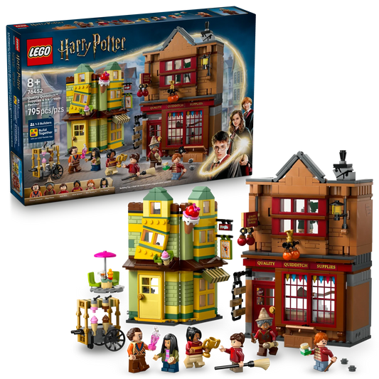 LEGO Harry Potter Quality Quidditch Supplies & Ice Cream Parlour