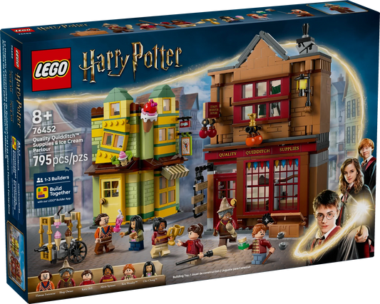 LEGO Harry Potter Quality Quidditch Supplies & Ice Cream Parlour