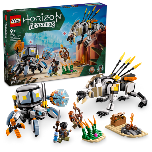 LEGO Horizon Aloy & Varl vs. Shell-Walker & Sawtooth