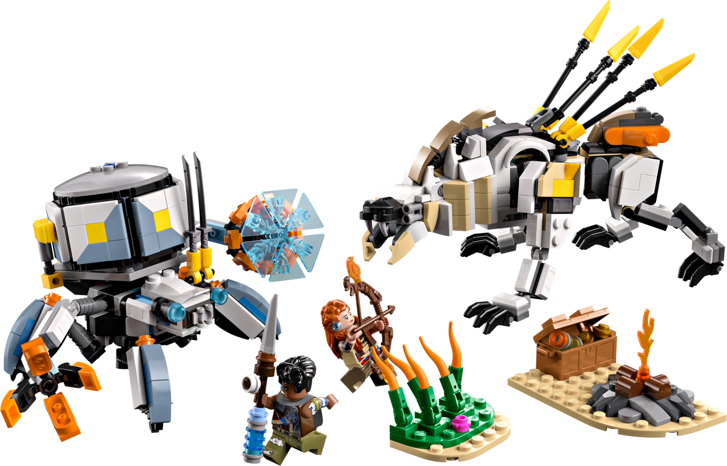LEGO Horizon Aloy & Varl vs. Shell-Walker & Sawtooth