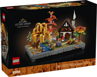 compare product LEGO Icons Autumn Cottage Garden