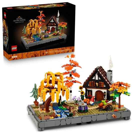LEGO Icons Autumn Cottage Garden