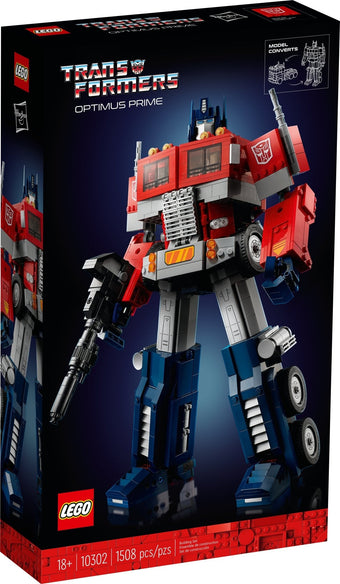 compare product LEGO Icons Optimus Prime