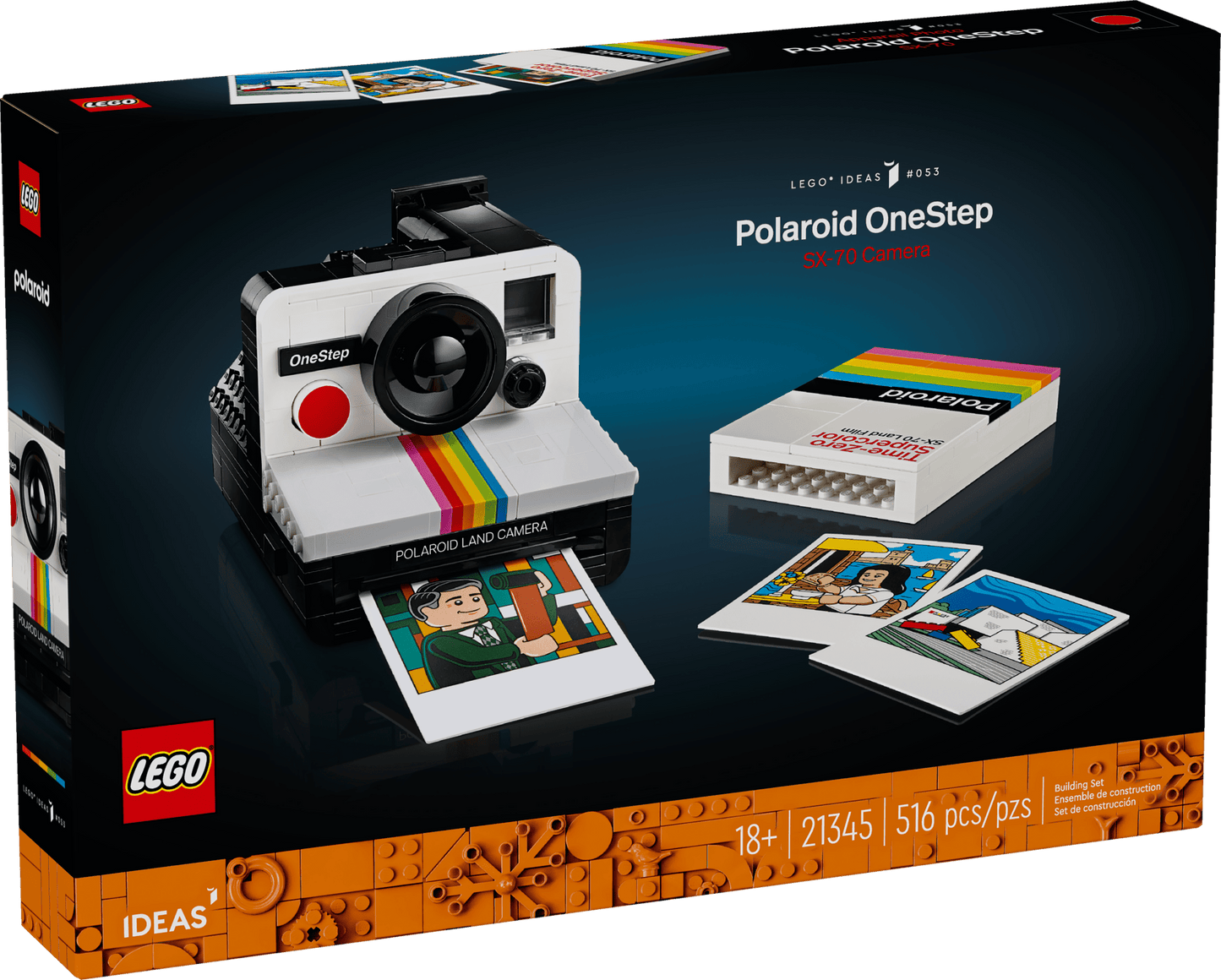 LEGO Ideas Polaroid OneStep SX-70 Camera