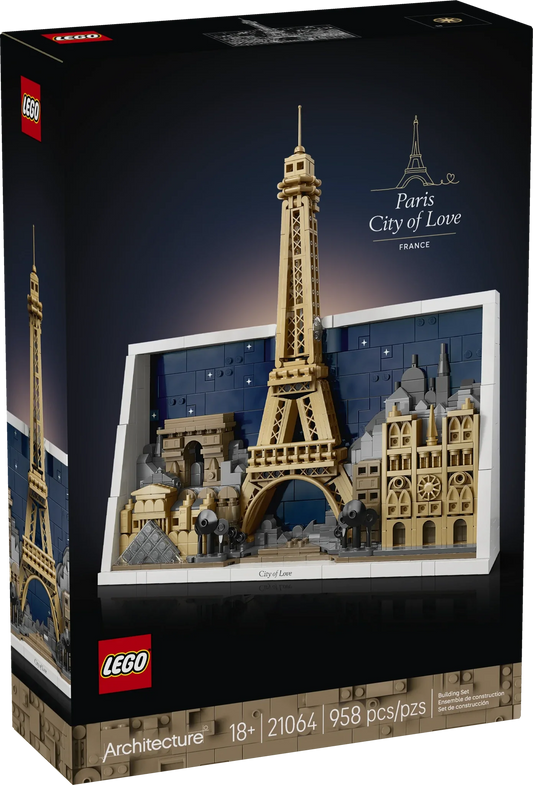 LEGO LEGO Architecture Paris  City of Love