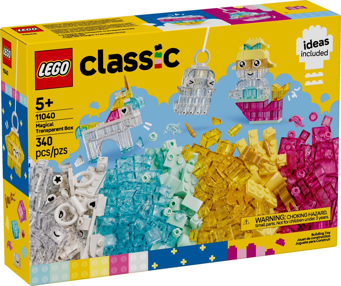LEGO LEGO Classic Magical Transparent Box