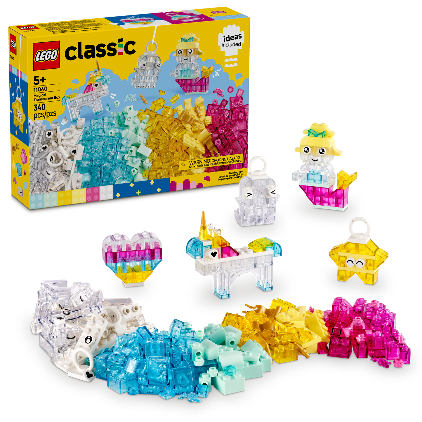 LEGO LEGO Classic Magical Transparent Box