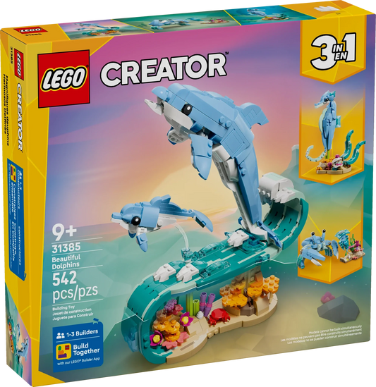 LEGO LEGO Creator Sea Animals: Beautiful Dolphins