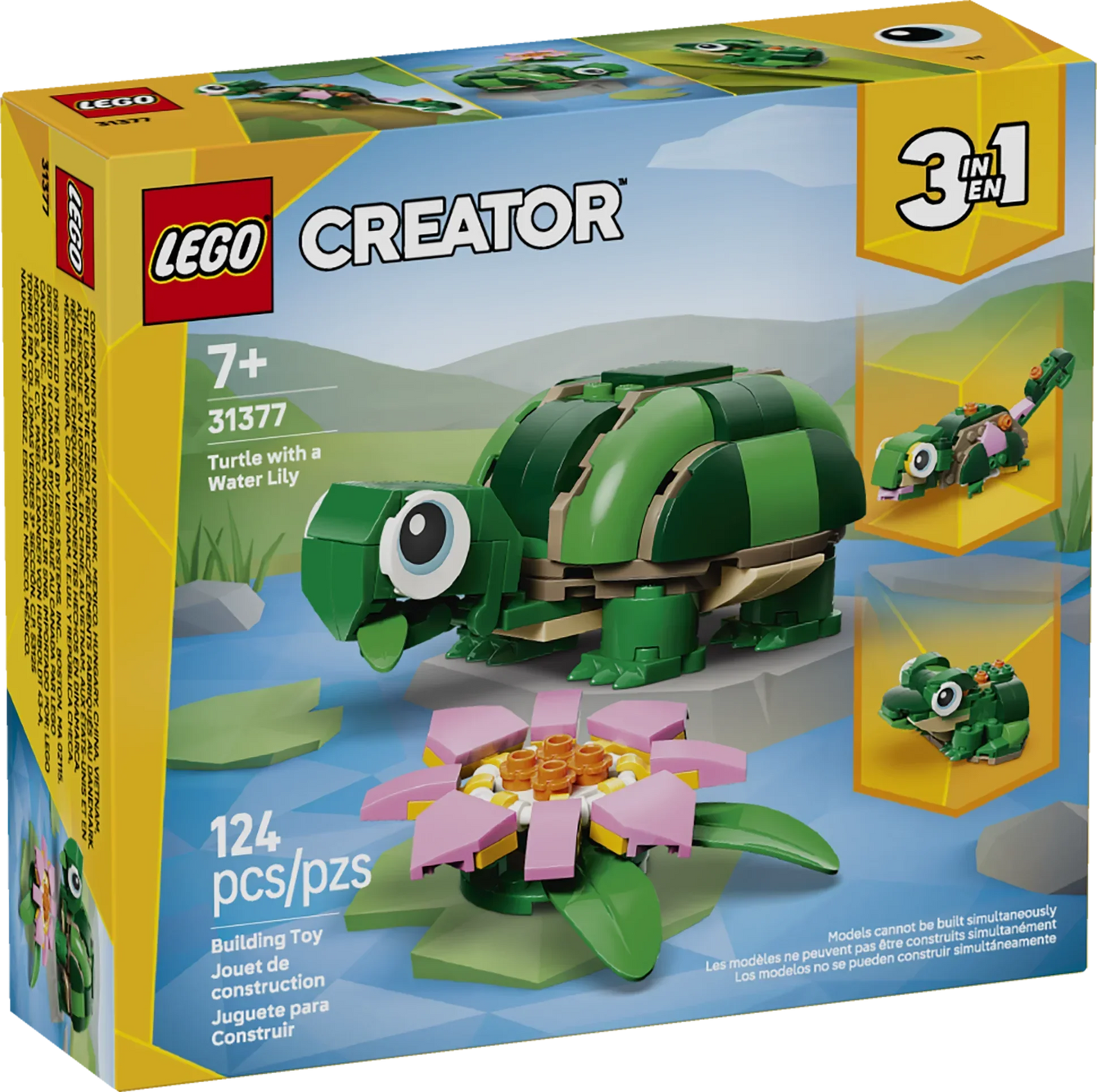 LEGO LEGO Creator Turtle with a Water Lily Flower