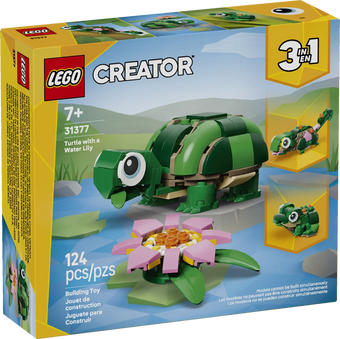 compare product LEGO LEGO Creator Turtle with a Water Lily Flower