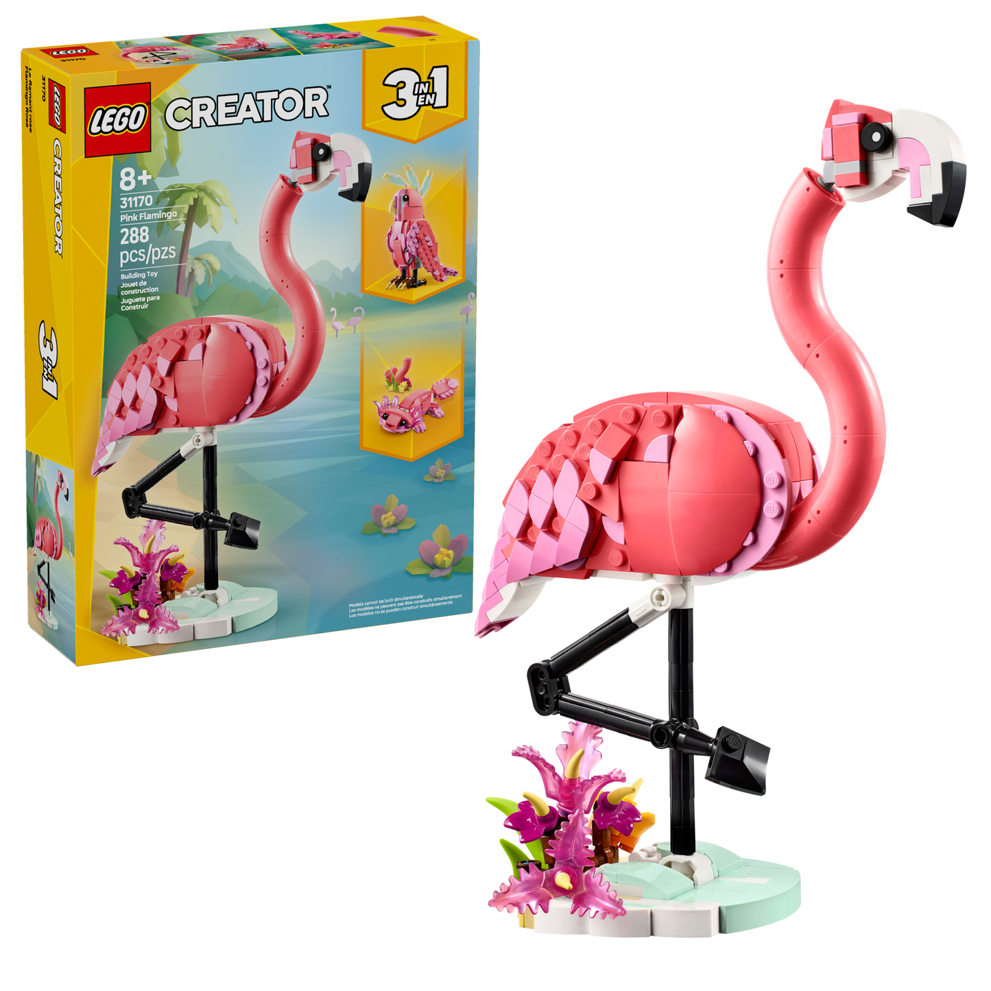 LEGO LEGO Creator Wild Animals: Pink Flamingo