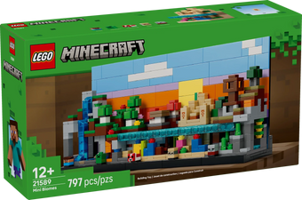 compare product LEGO Minecraft Mini Biomes