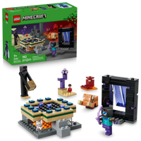 LEGO Minecraft Nether & End Portal Journey