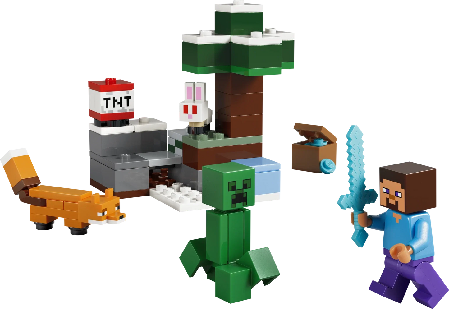 LEGO Minecraft Steve's Taiga Adventure