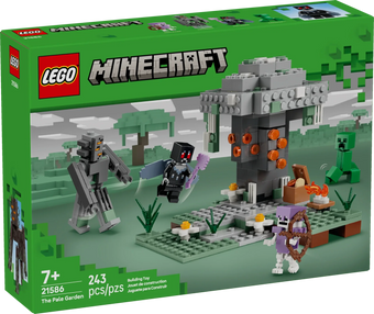 compare product LEGO Minecraft The Pale Garden