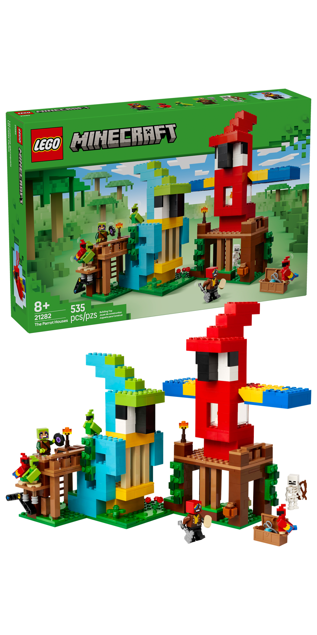 LEGO Minecraft The Parrot Houses