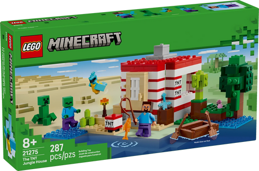LEGO Minecraft The TNT Jungle House