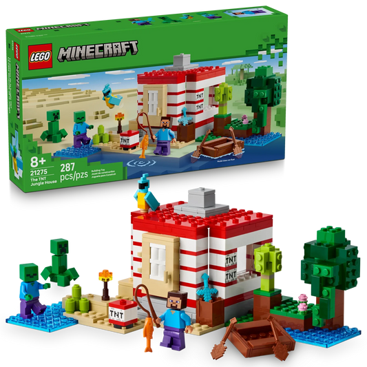 LEGO Minecraft The TNT Jungle House