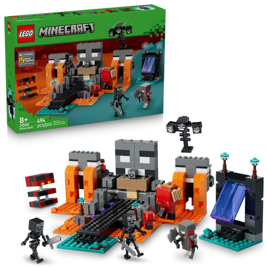 LEGO Minecraft Wither Battle