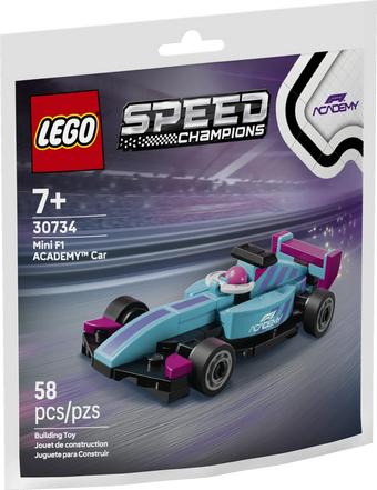 compare product LEGO Mini-Builds Mini F1 ACADEMY Car